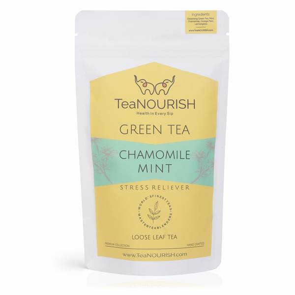Teanourish Chamomile Mint Green Tea
